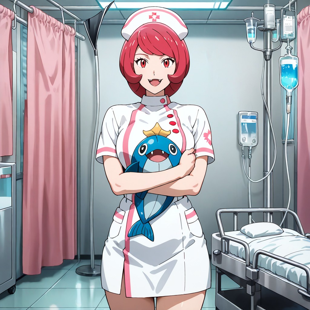 She Is Female, Nurse Joy Is Vampire, Waist Shot AI同性戀黃片