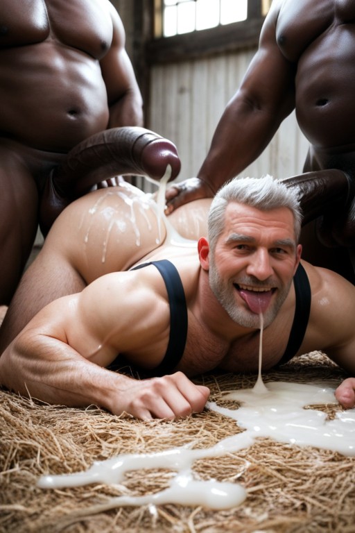 Anal, Ass Up, Fazenda Porno IA gay