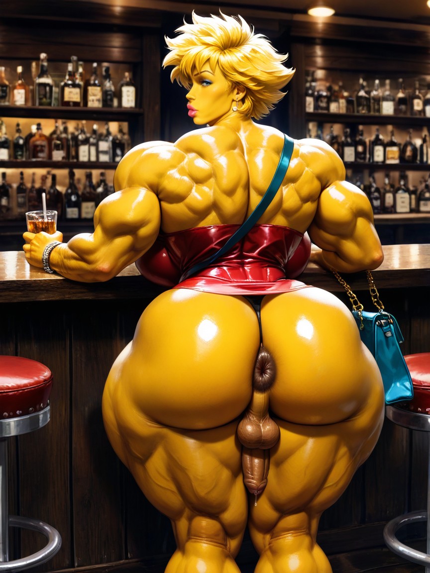 Thick, One Expensive Shoulder Bag For Women, G-string AI Gay Porn