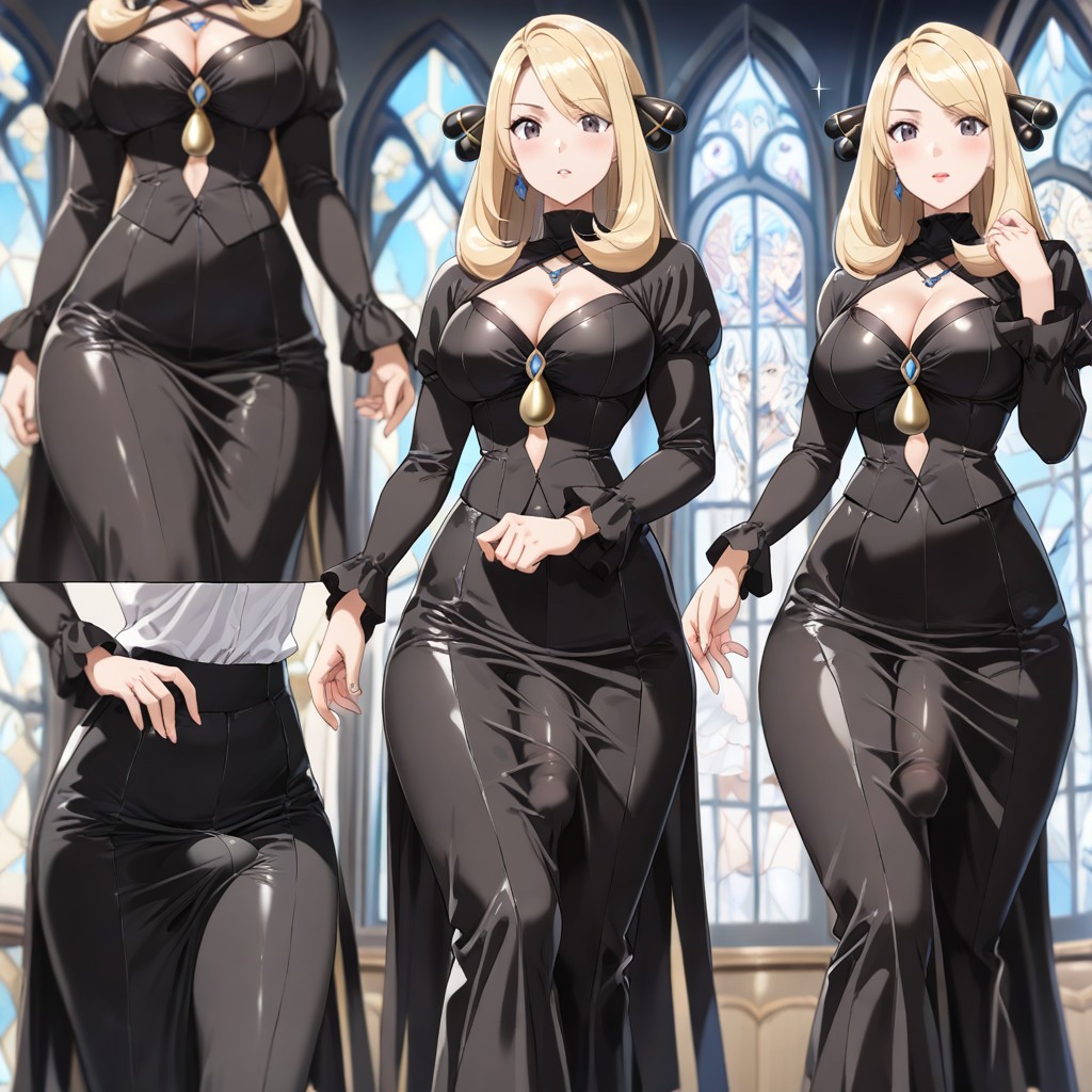 She Is A Woman, Woman, Iconic Cinderella Transformation Scene AI同性戀黃片