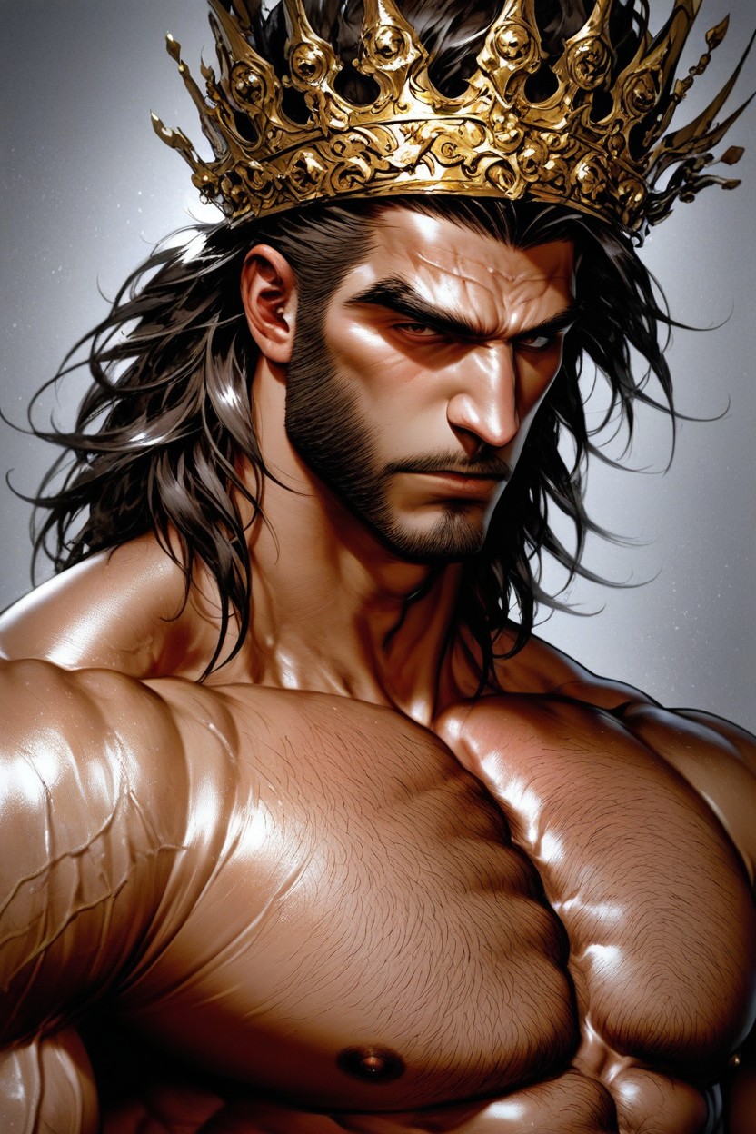 Arcane Flourishes, And Confident Posture He Is Naked, Smooth Skin AI同性戀黃片