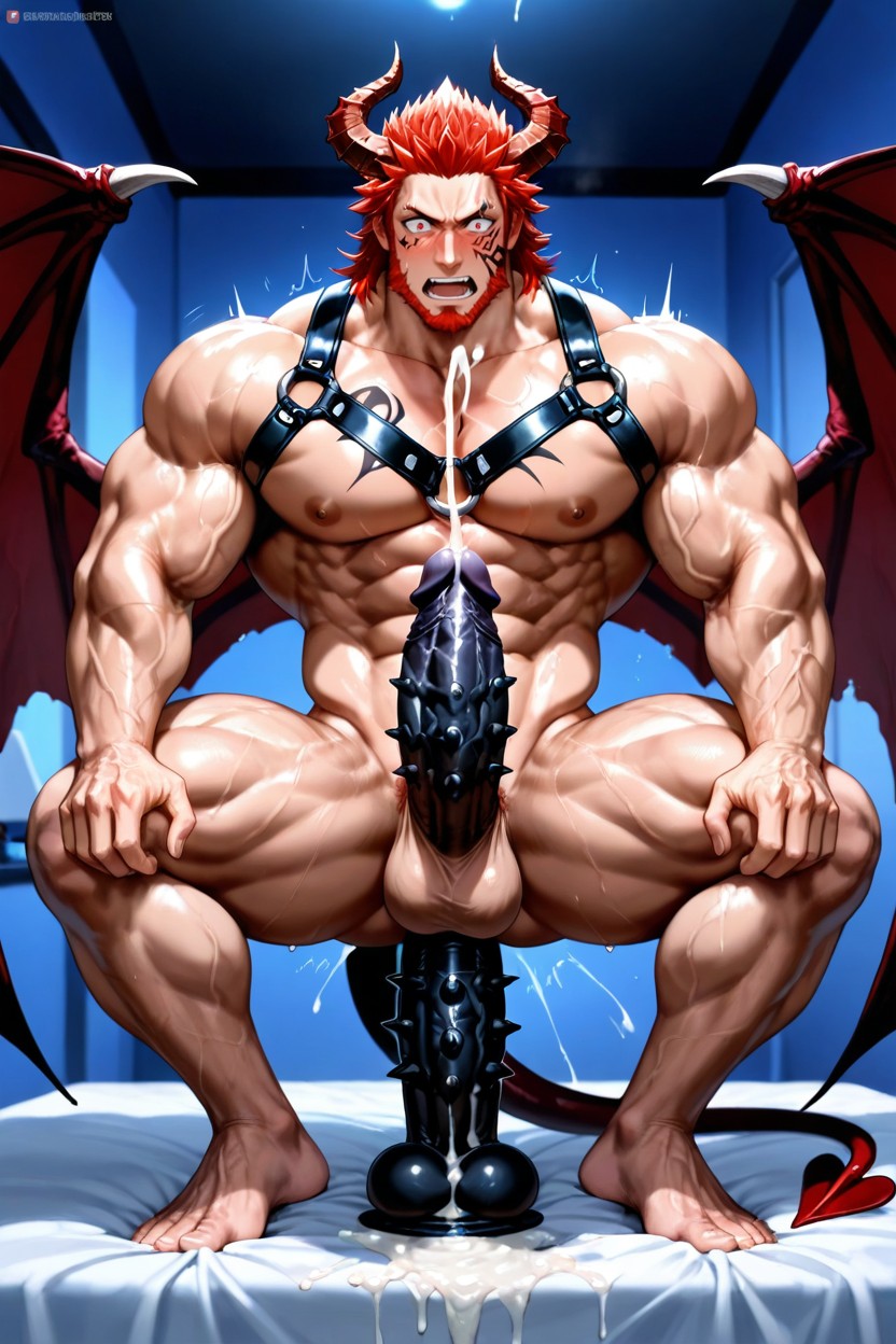 Oversized Hyper Gigantic Penis, Bedroom, Thick Cock AI同性戀黃片