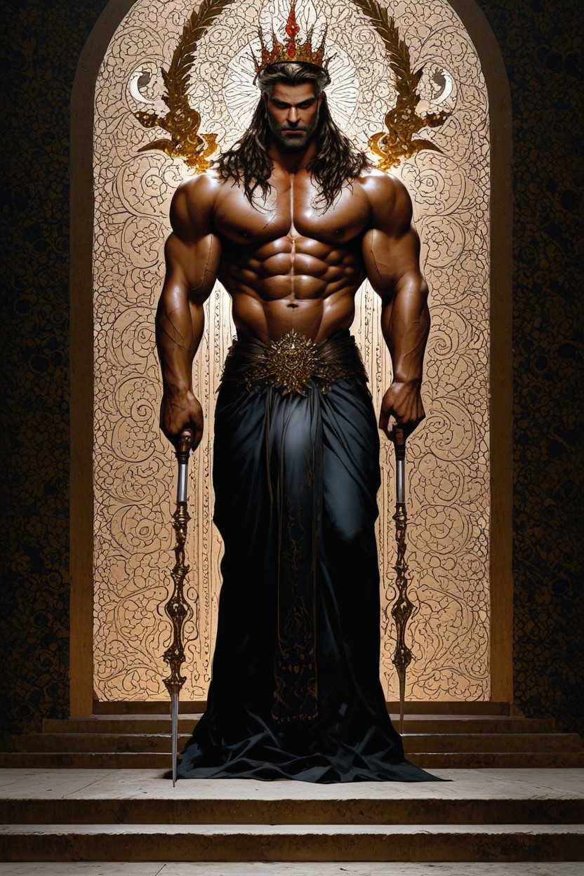 Smooth Skin, 棕色, And Confident Posture He Is Naked AI同性戀黃片