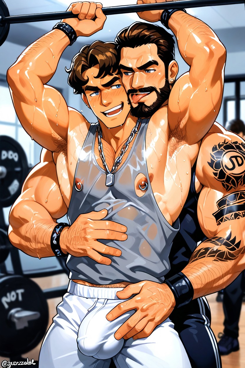 Huge Fingers, Hug From Behind, Bro AI同性戀黃片