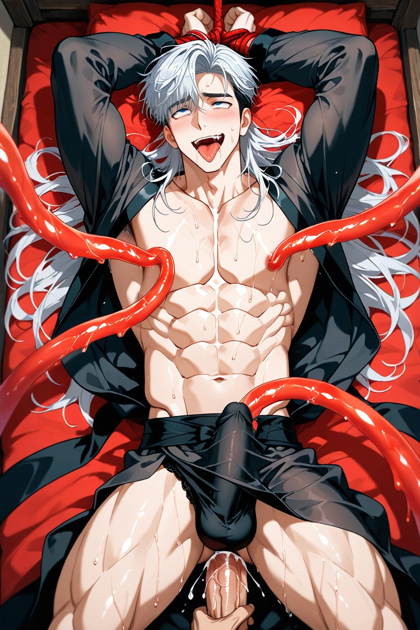 Ahegao, Grand, Hanfu Has Two Panels That Open To The Sides Of The Hips Porno IA Gay