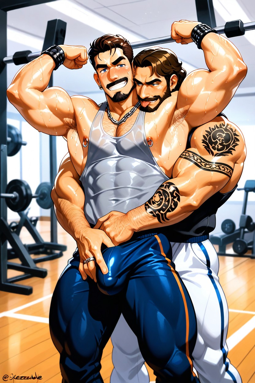 Jekerking Off, Bro, Blushing Face 게이 AI 포르노
