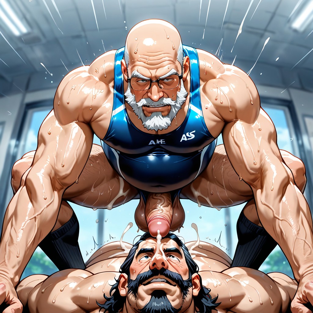 Sweating, Dripping Sweat, Sweat AI Gay Porn