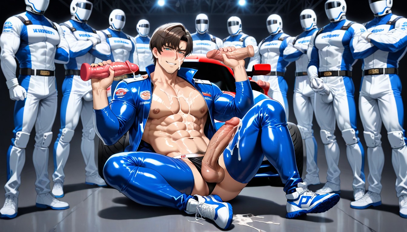Big Pecs, Dildo Ass, Full Body AI同性戀黃片