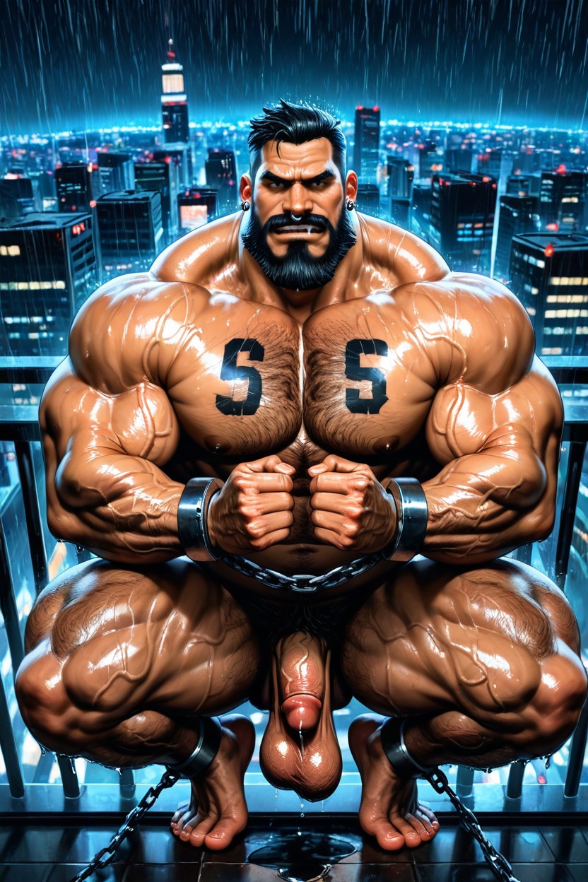 Monster Neck, 18+, Veiny Muscles 게이 AI 포르노