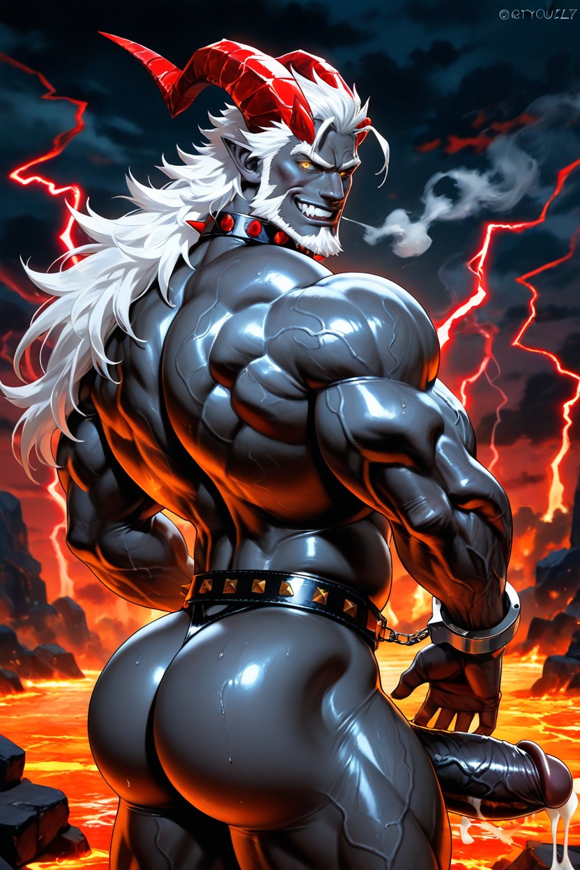 Face, Side View, 18+ AI Gay Porn