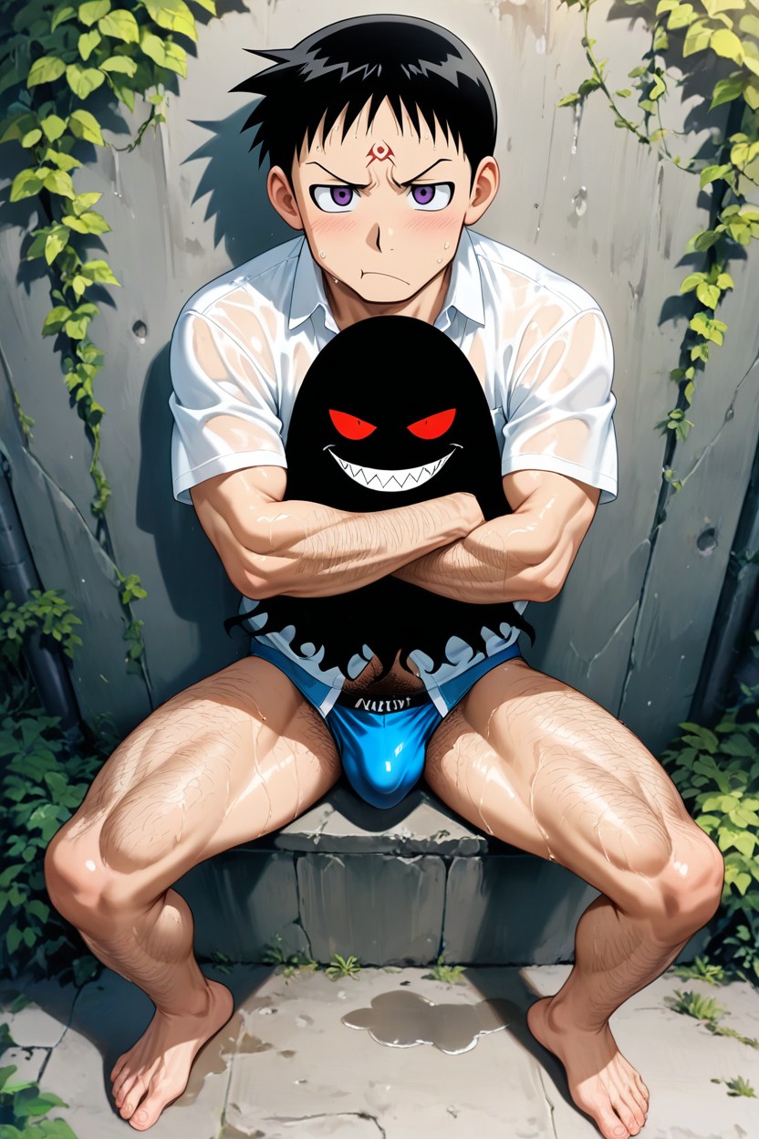 Full Metal Alchemist, Cuddling Up, Hugging Guy AI Gay Porn