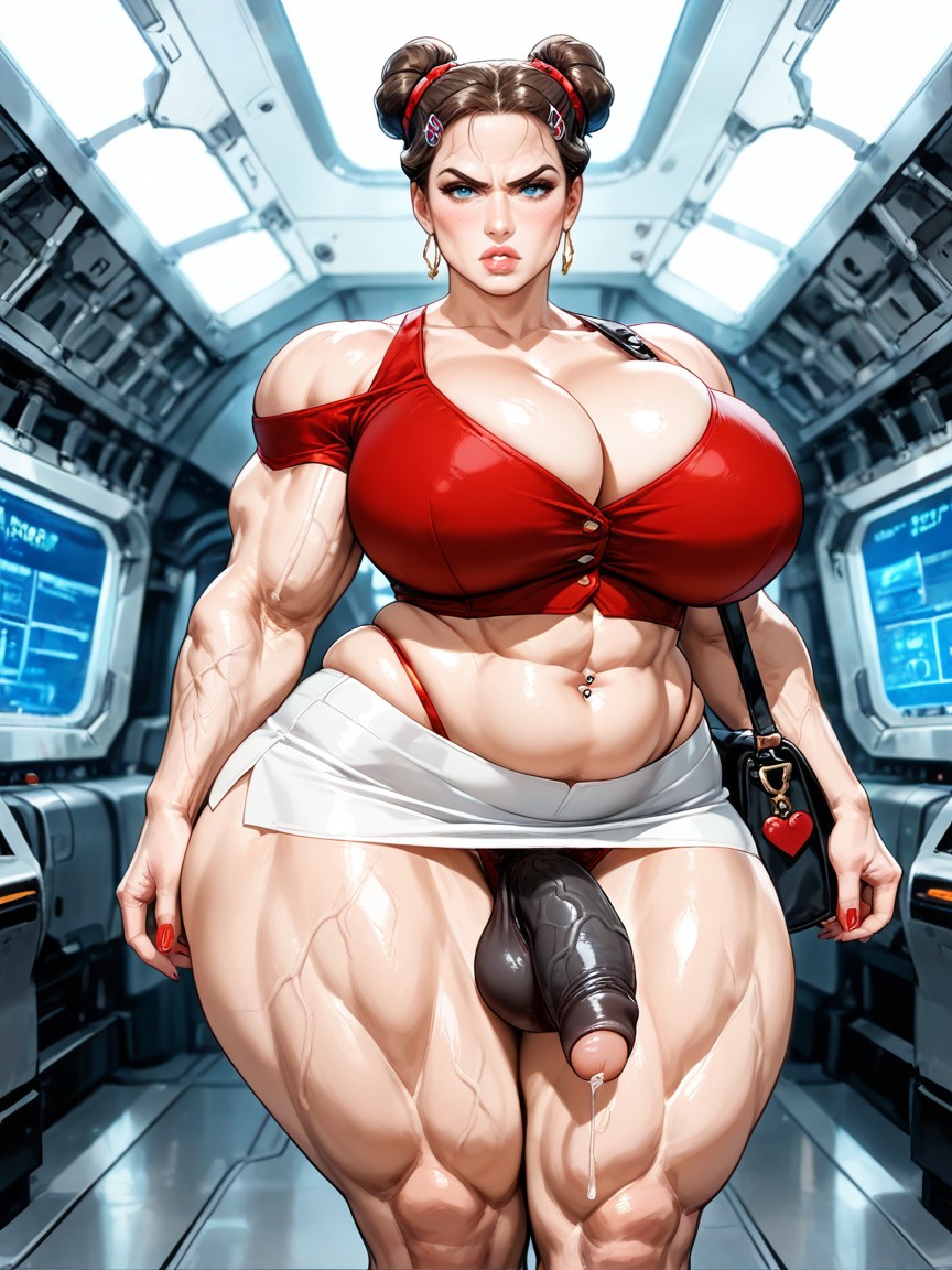 Big Biceps, Knees Together, 25+ AI Gay Porn