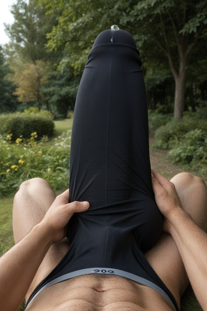 Cock Fully Covered, Pov, Hyper Balls AI Gay Porn