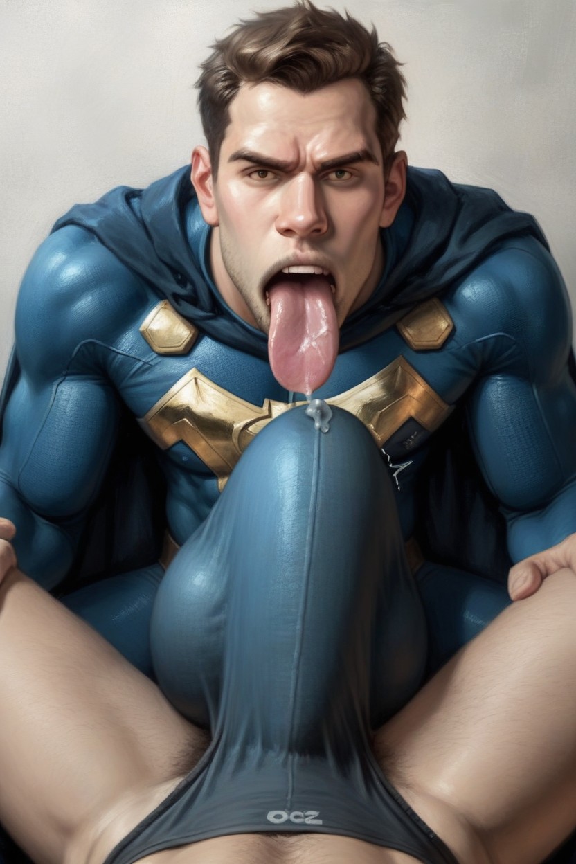 Pubic Hair, Embarassed, Shirtless AI Gay Porn