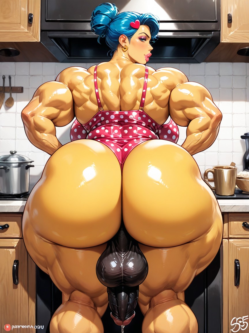 Serving Breakfast, Milf House-wife, Bimbo AI Gay Porn