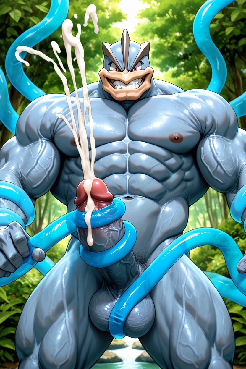 Fit, Pony Cock, Penis Bigger Than Body AI Gay Porn