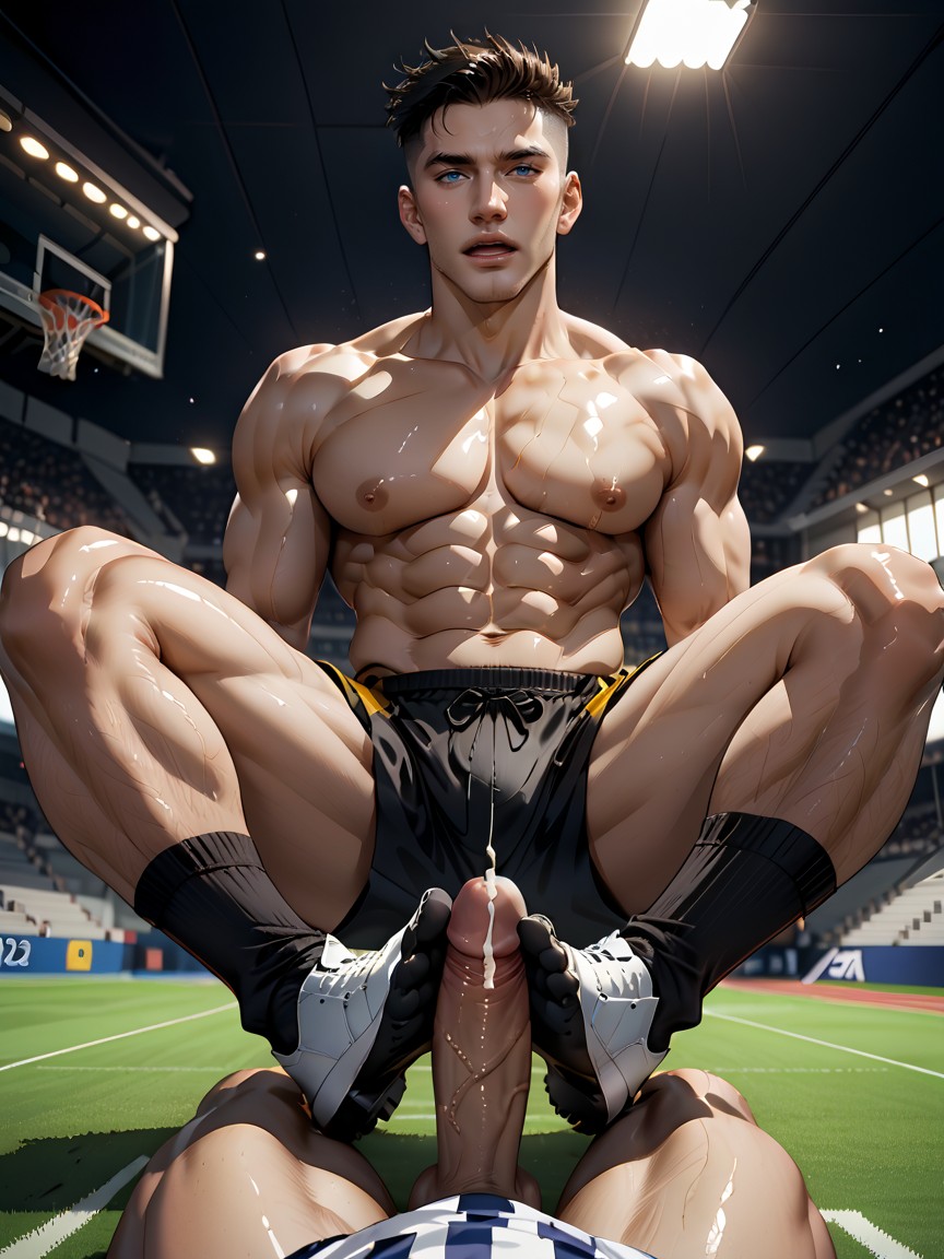 18+, Wide Angle, Buzzcut AI Gay Porn