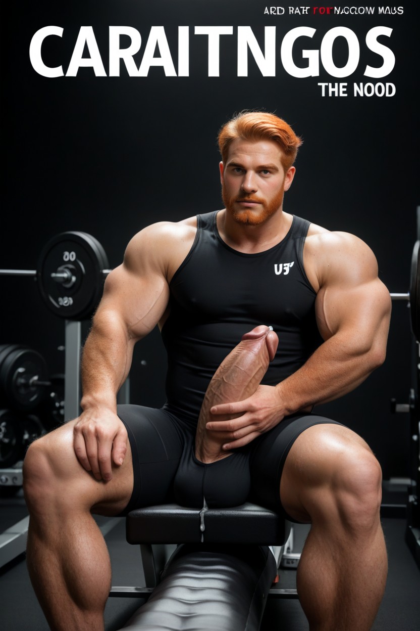 Impossibly Wide Thick Cock, Top-down Perspective, 18+ AI Gay Porn