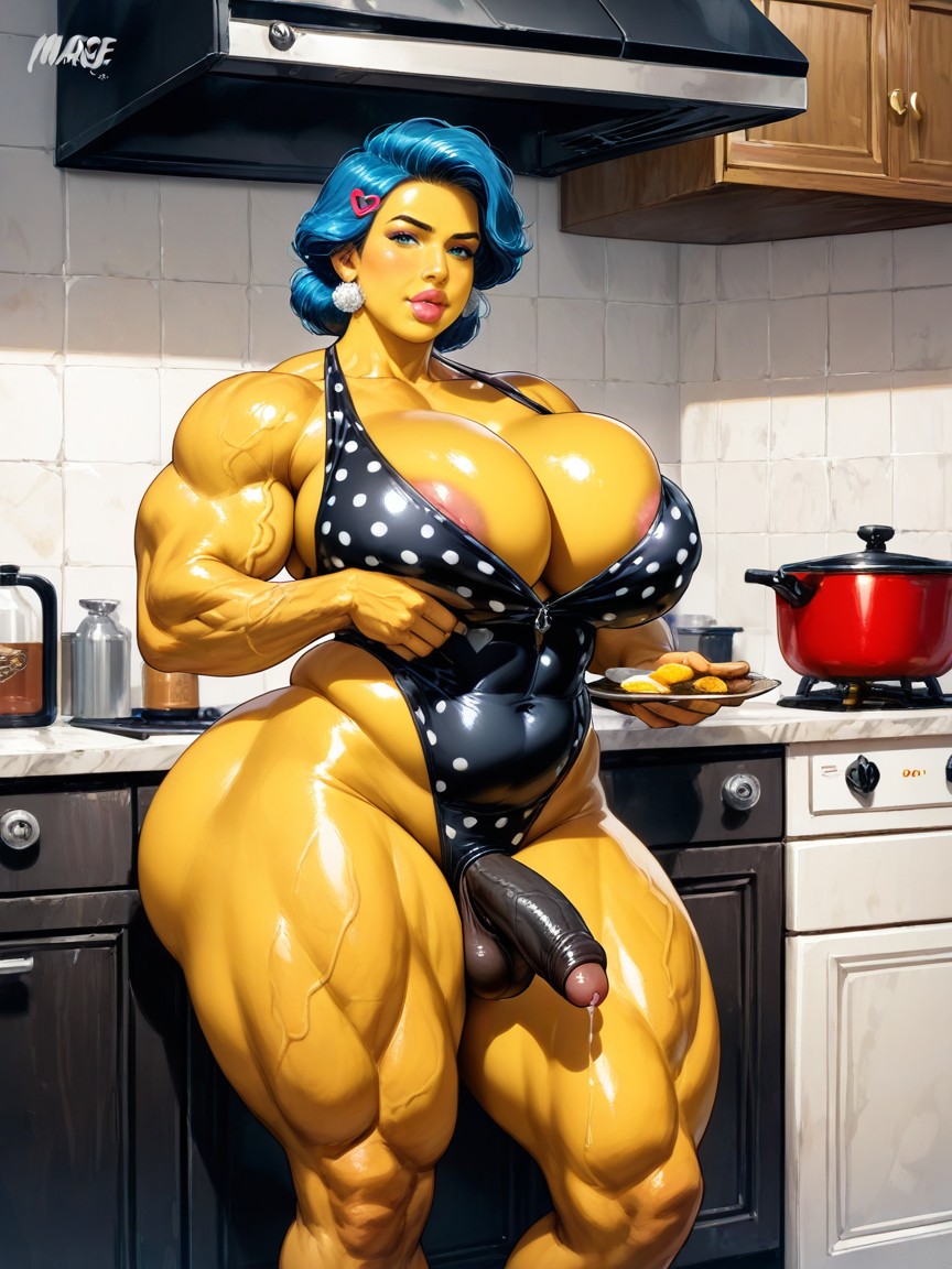 Big Rounded Bimbo Breasts, Thick, Precum Porno gay IA