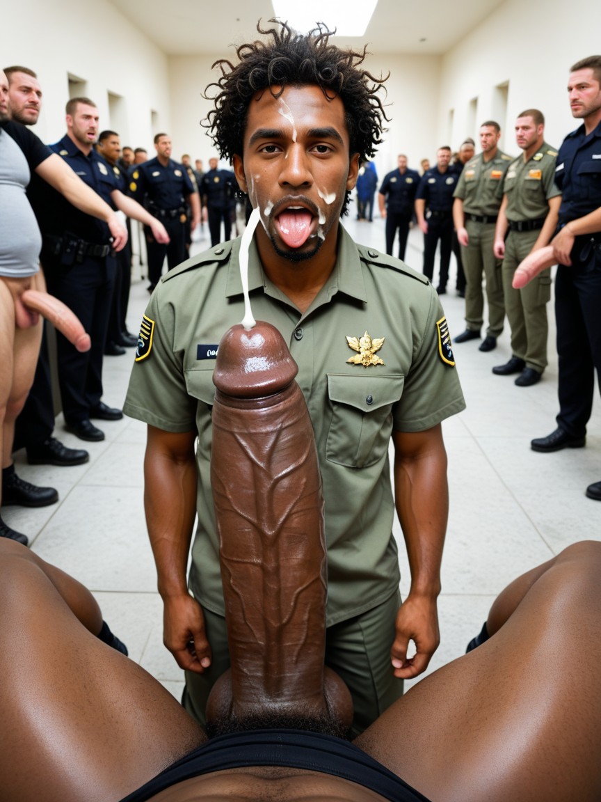 Pov, Excessive Hyper Cum Splattering Everywhere, Pov AI Gay Porn