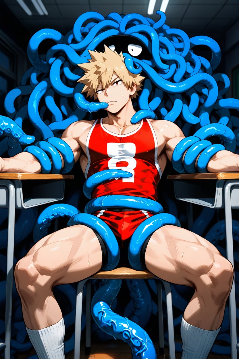 Texture, 25+, Focus On Bakugo’s Socks AI Gay Porn