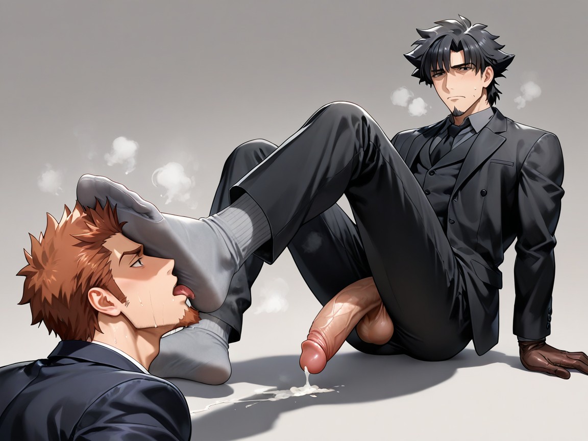 Foot Licking, Foot Trample On Guy, K AI Gay Porn