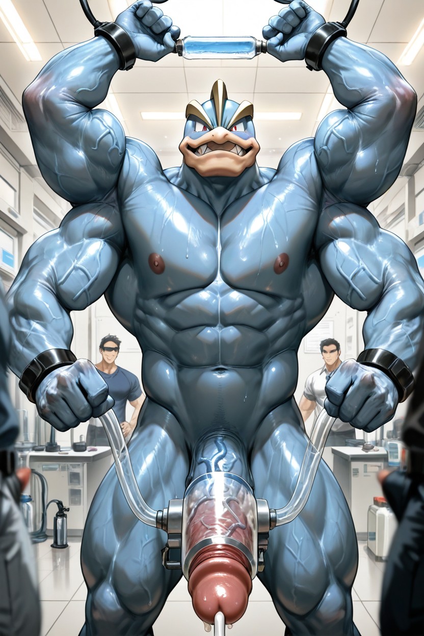 Machamp Arms, Naked, Pony Cock AI Gay Porn