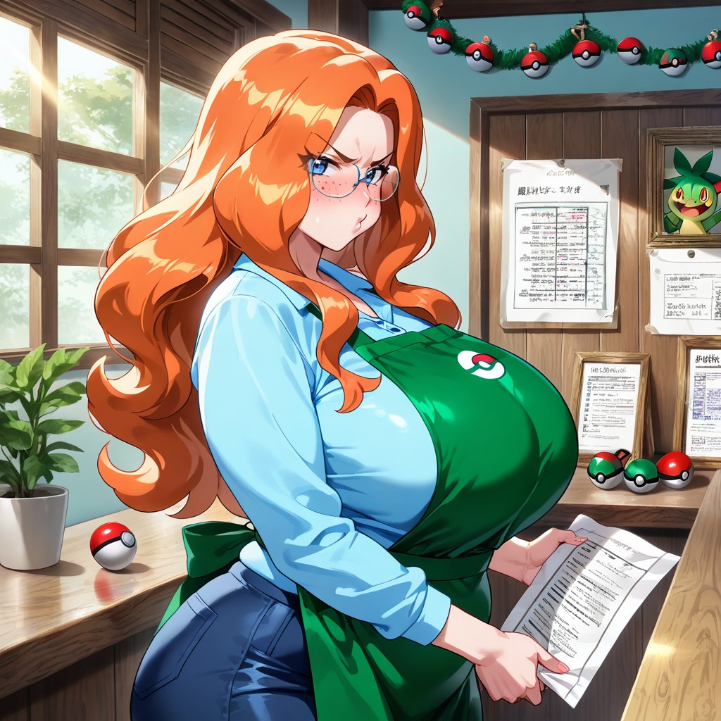 Pokéball-themed Decorations, Framed Pictures Of Happy Pokémon, Sparkling Blue Eyes AI Gay Porn