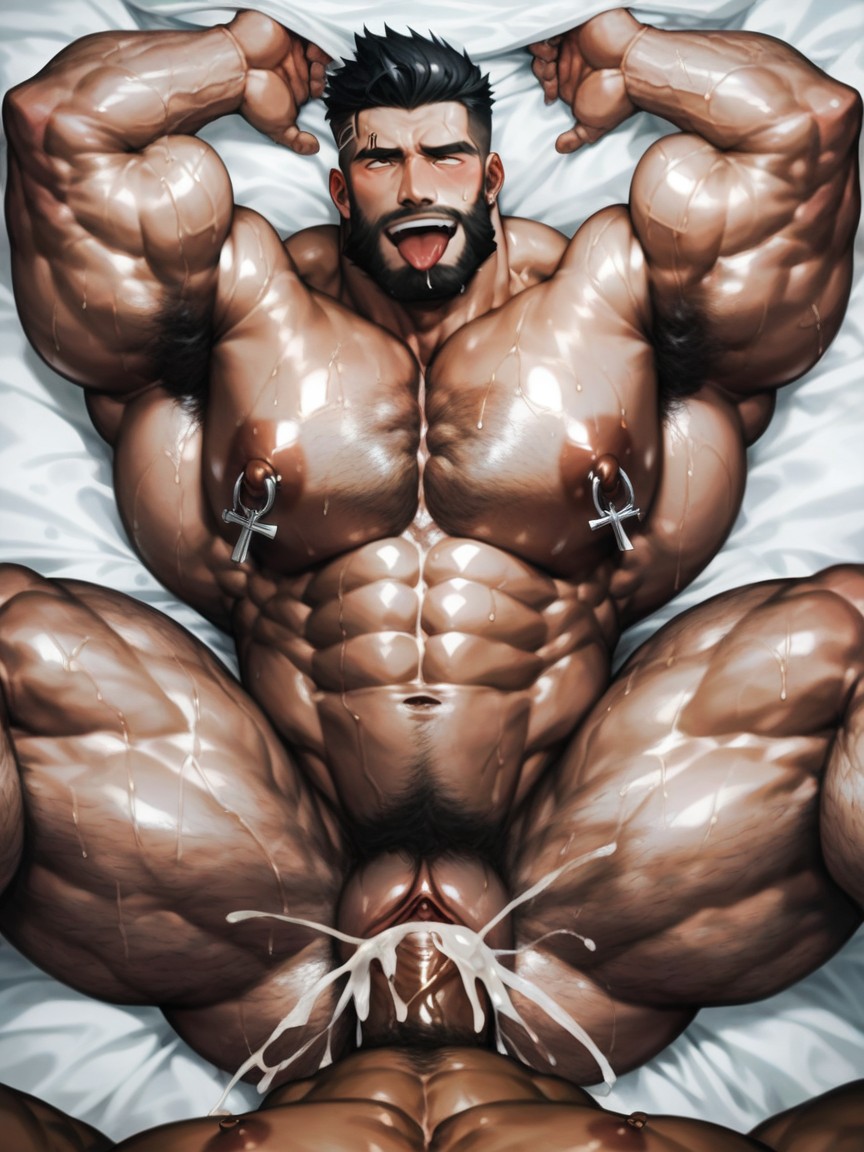 Fucking Pussy, Masculine Bottom, Pussy Drop Love Juice AI Gay Porn
