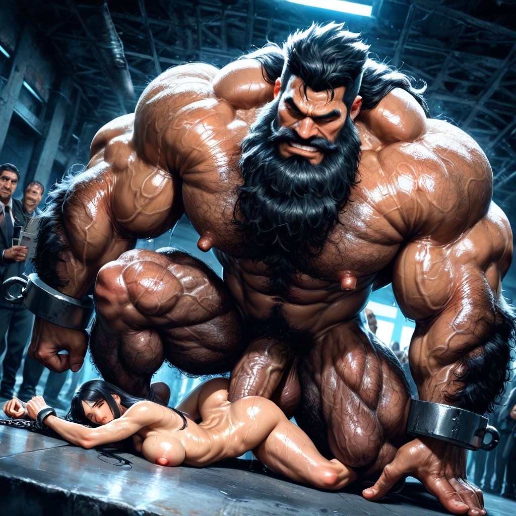 Hyper Muscles, Extreme Hairy Legs Muscle Structure, Dutch Angle Porno IA Gay