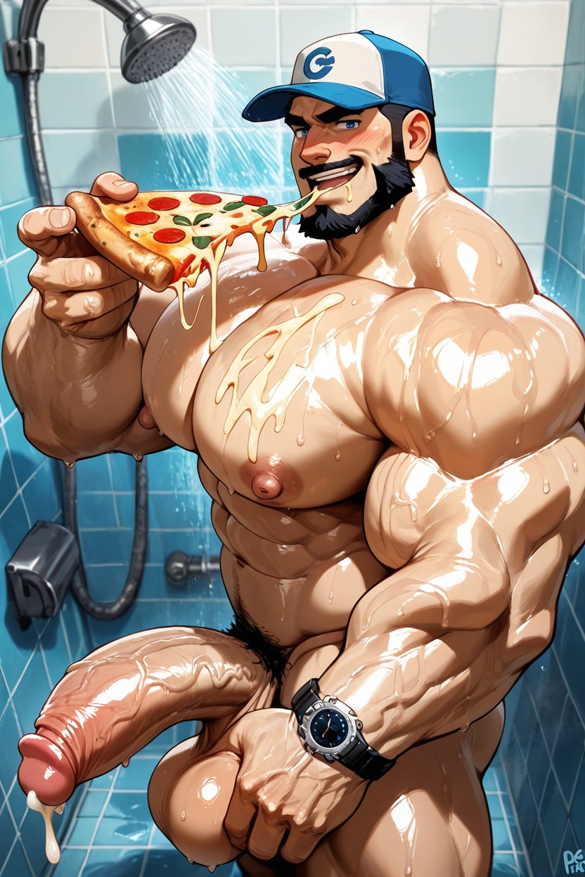Muscle In The Background, Beit, Cutesexyrobutts AI Gay Porn