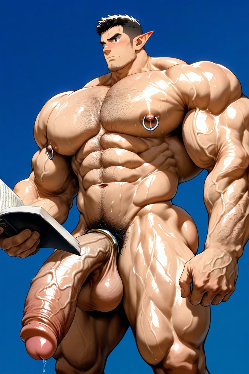 Sexy, Exquisite Tonal Range, Hairy AI Gay Porn