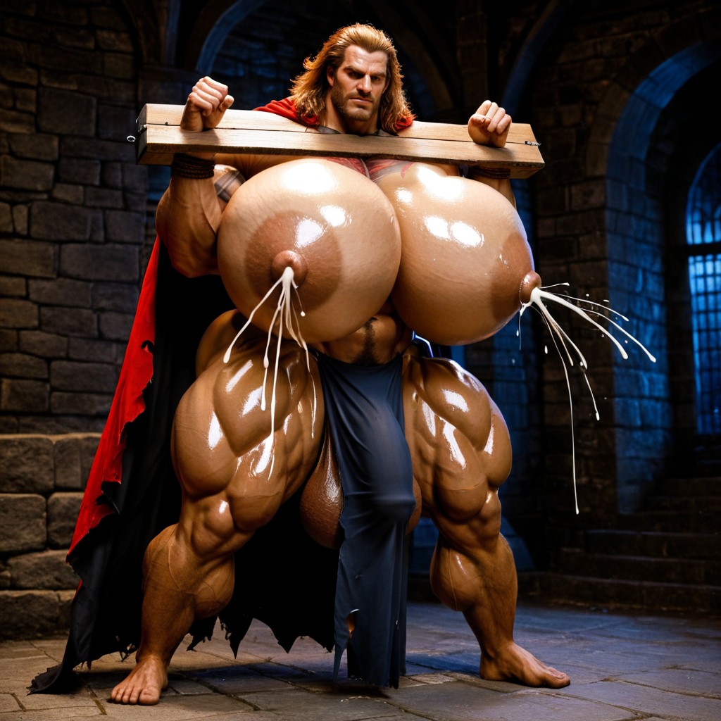 Cosplay, Full Body, Extremely Large Ass AI Gay Porn