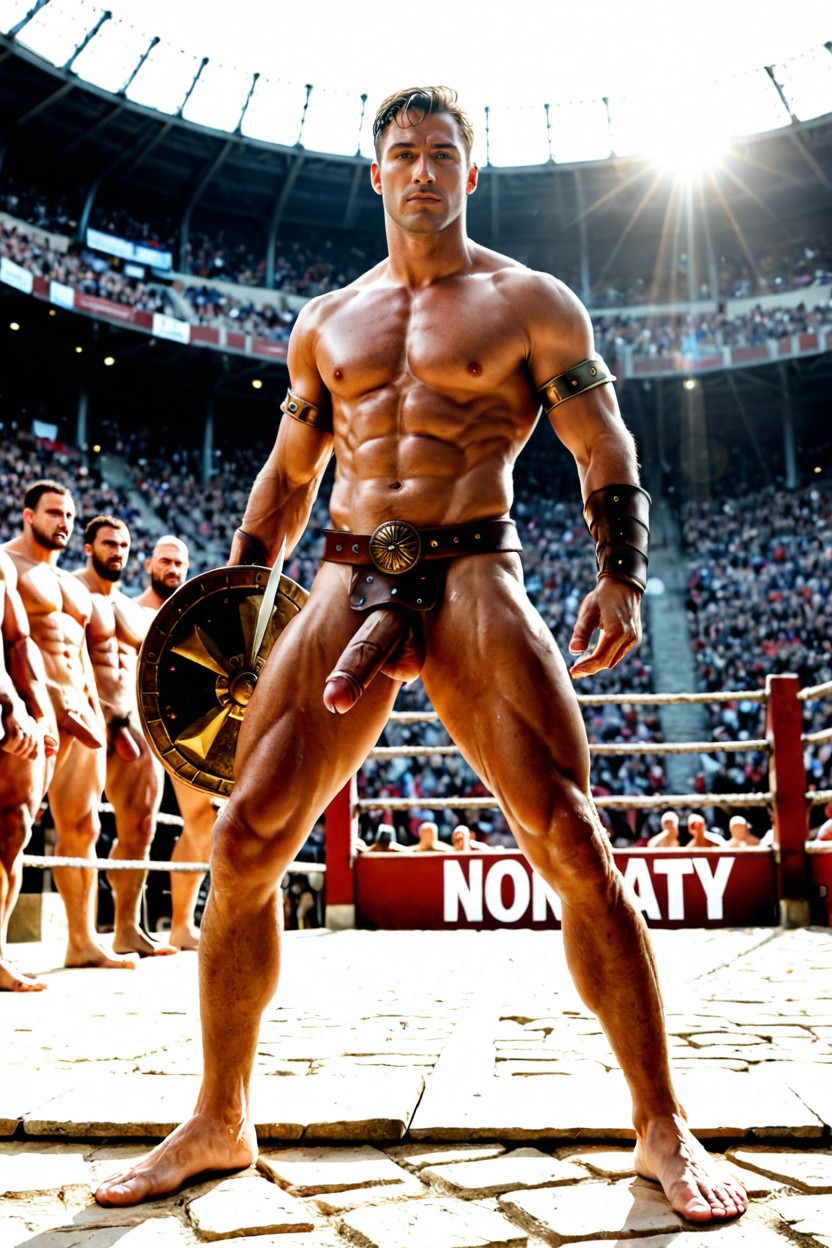 Southern European, 25+, Muscular AI Gay Porn