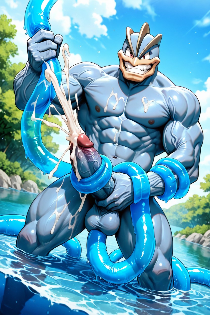 Perfect Penis, 25+, Fix Anatomy AI Gay Porn