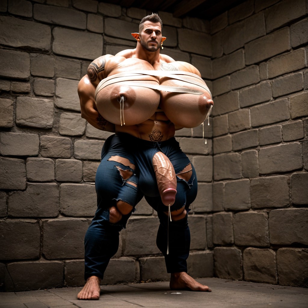 18+, Full Body, Muscular AI Gay Porn