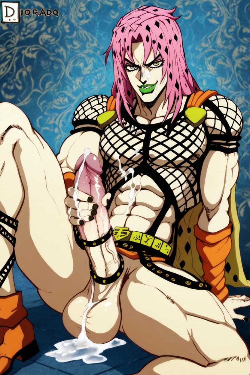 Cum On Hand, Thick Bold Lineart, Ultra-detailed AI Gay Porn