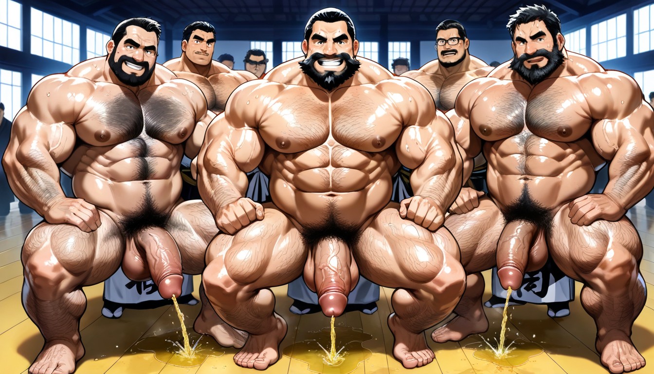 Glasses Full Of Pee, Harem, Large AI Gay Porn