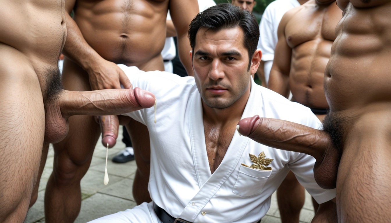 Bad Gets Gang-, Covered In Oil, Hairy Big Balls Porno gay IA
