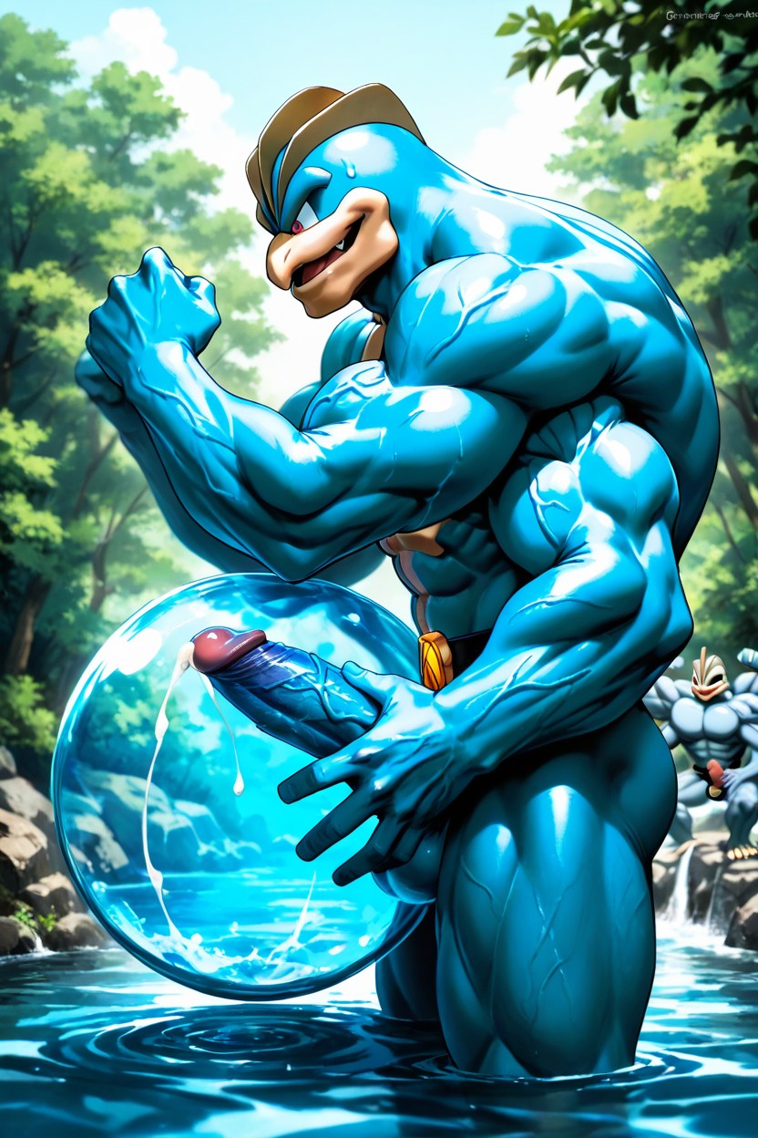 Machamp, Río, En Forma Porno gay IA