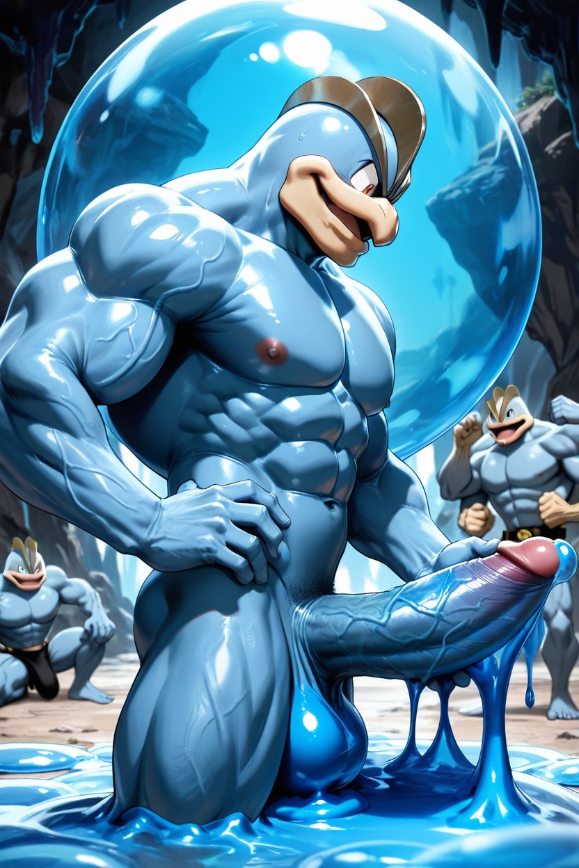 Cueva, In A World Of Pokémon, Machamp Porno gay IA