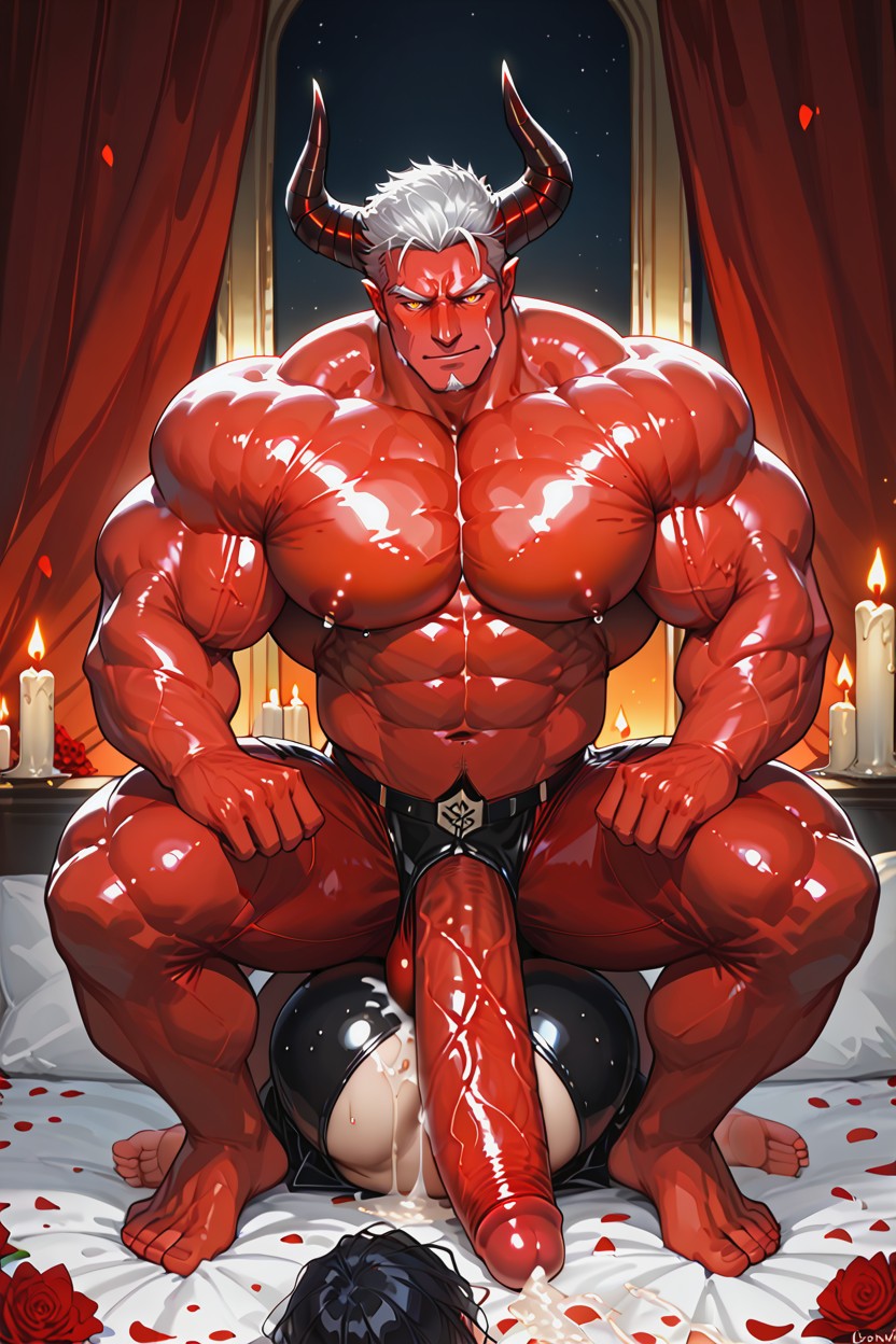 Hiperpene Imposiblemente Largo, 18+, Gay Porno gay IA