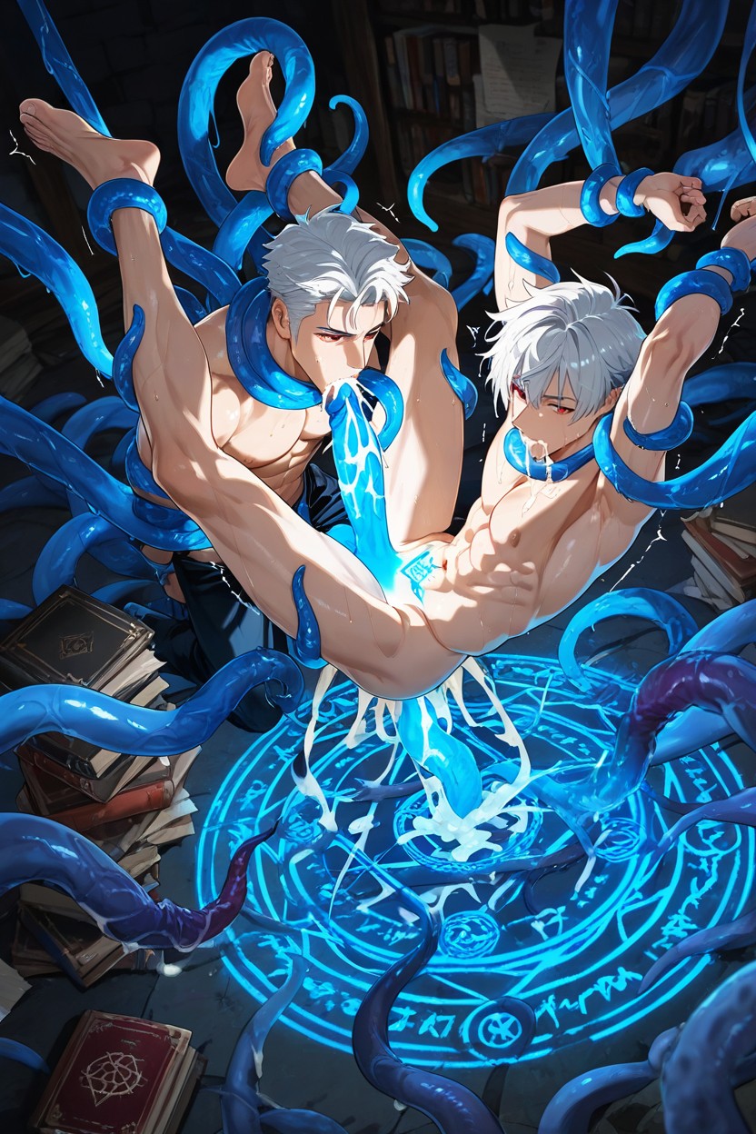 Frail, Magic Energy, Light Body AI Gay Porn