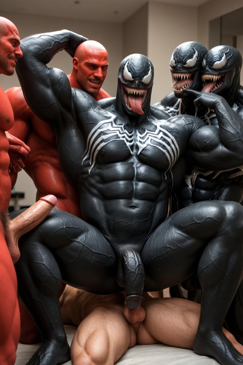Cock In Mouth, Huge Cocks, All Venoms Are Fucking Hard AI Gay Porn