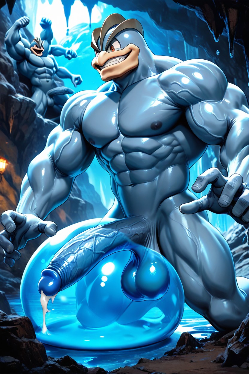 In A World Of Pokémon, Perfect Body Muscle, Pony Cock AI Gay Porn