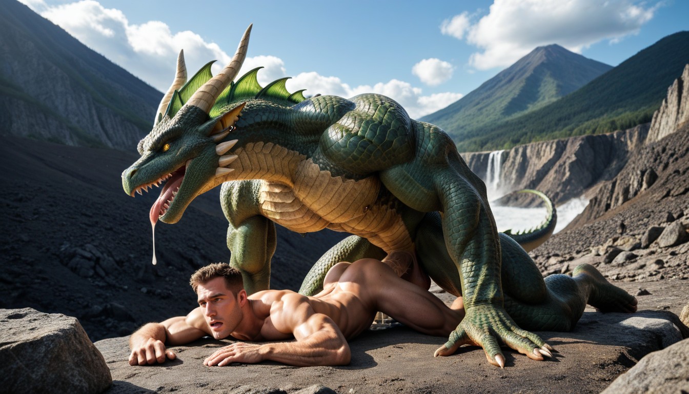 Stud, Human Abdominal Expanded, Hyper Muscles AI Gay Porn