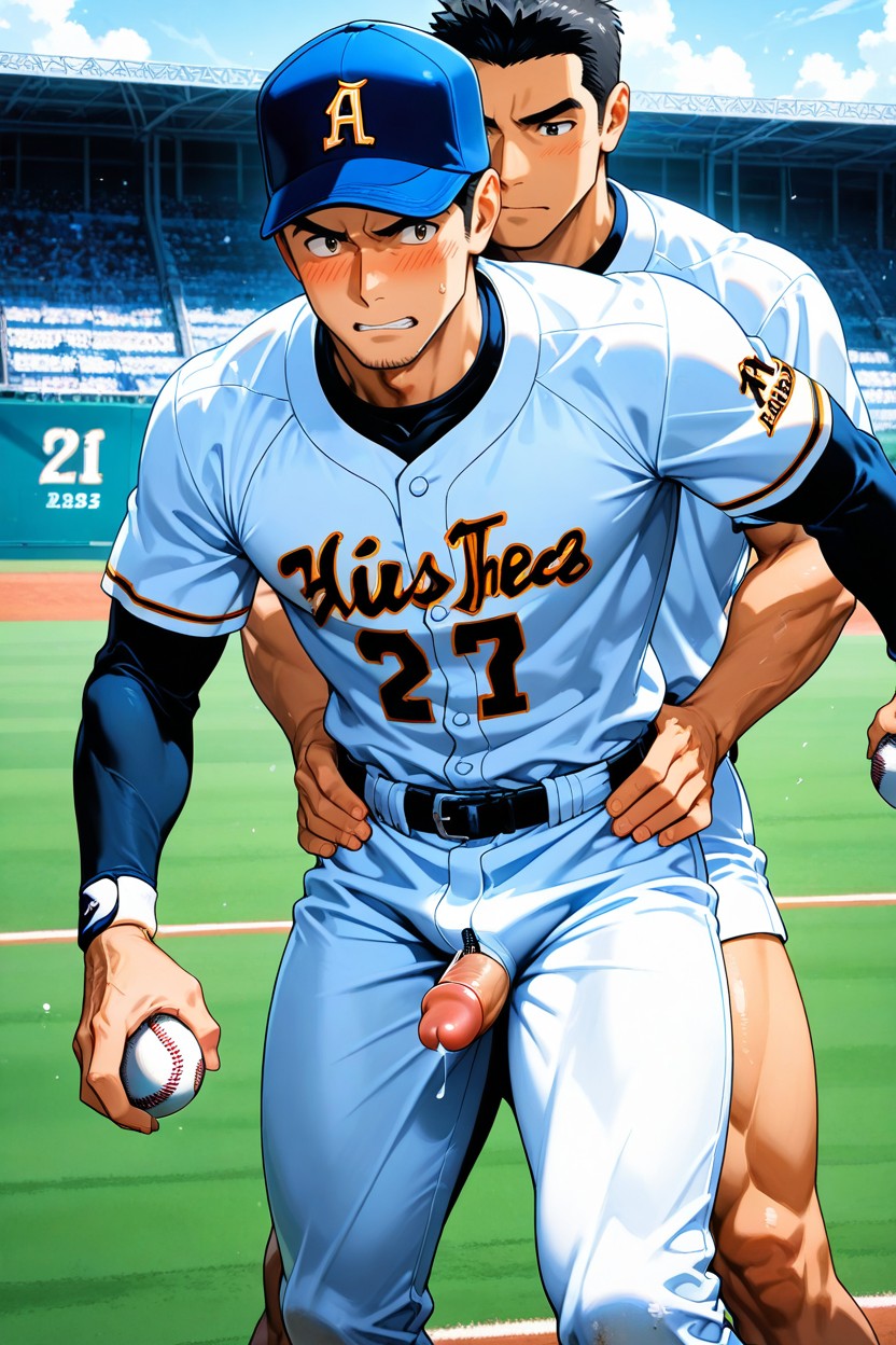 Japanese, 20+, Buttjob AI Gay Porn