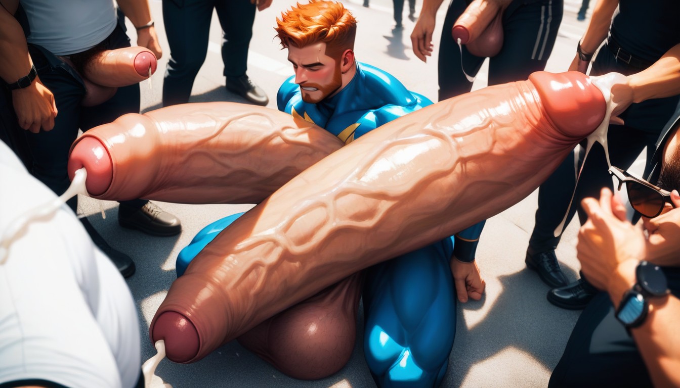 Detailed, Hd, Looking At Penis AI Gay Porn
