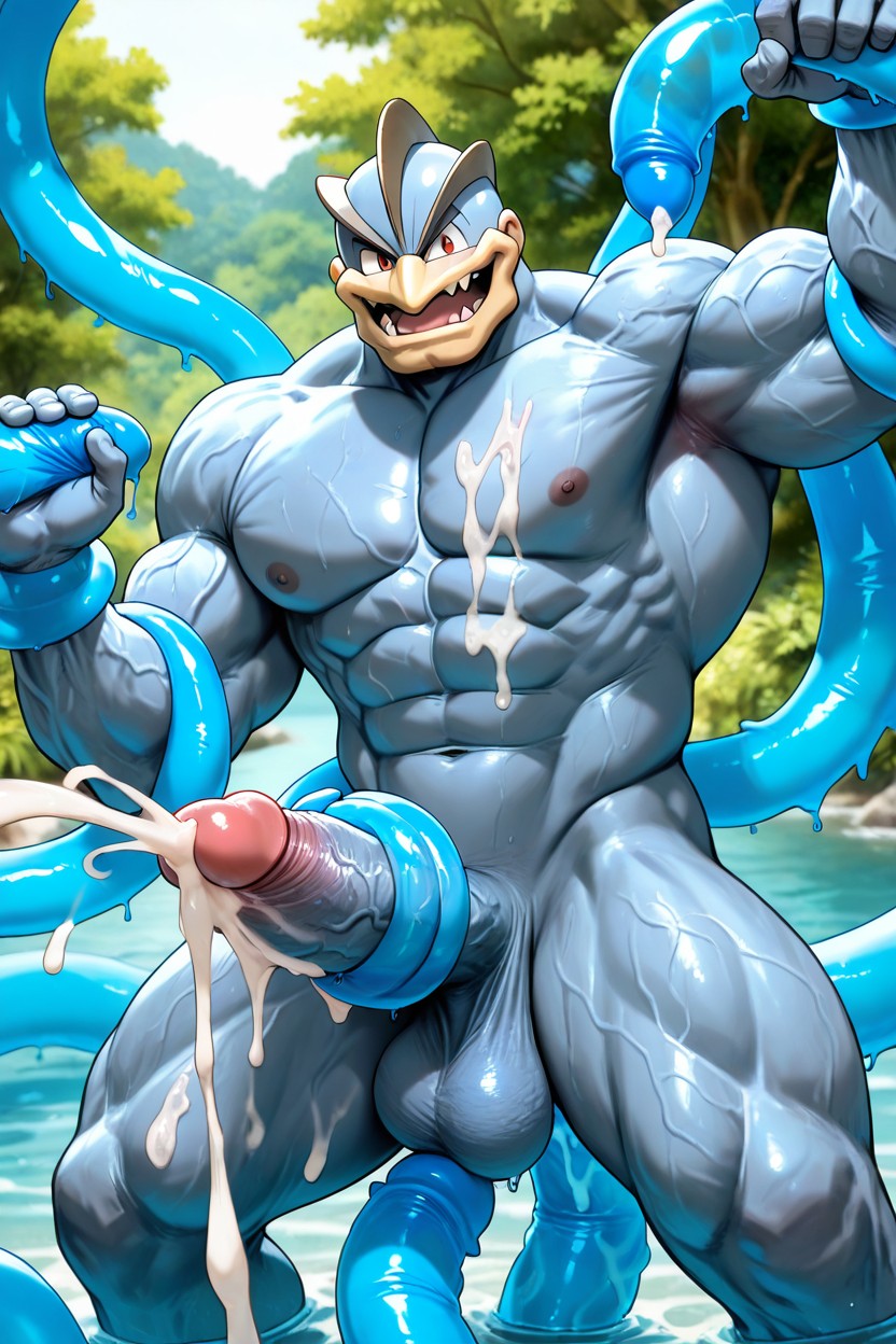 In A World Of Pokémon, Fit, Lake AI Gay Porn
