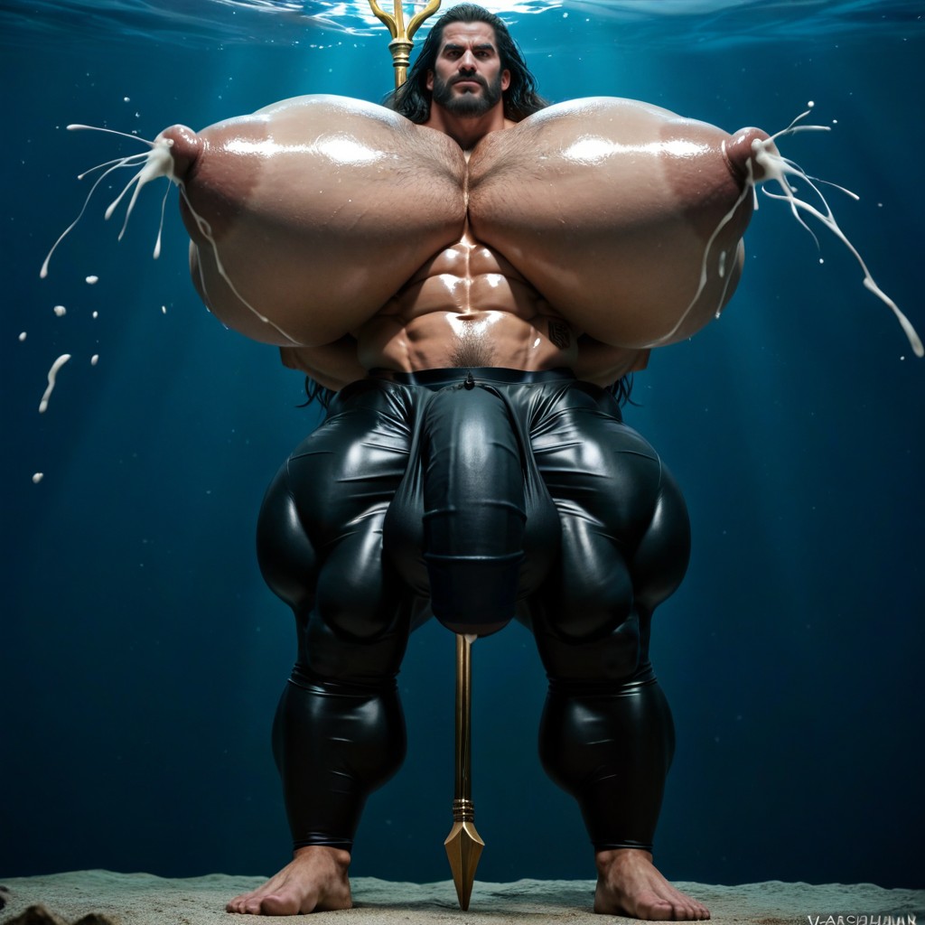 Muscular, Cosplay, Extremely Large Ass AI Gay Porn